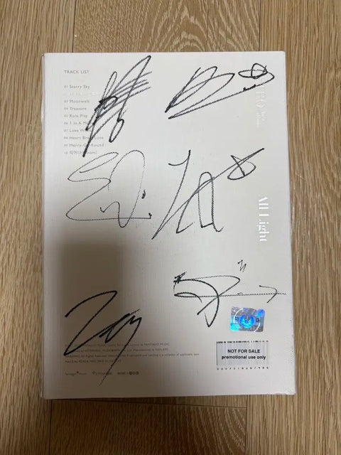 Astro All Light Album Autographed CD Not For Sale