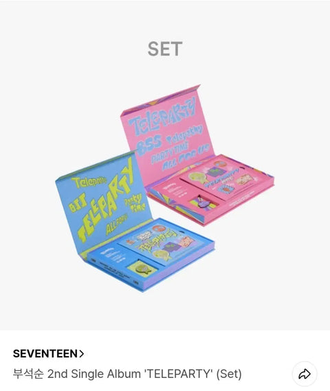 BSS Telepathy Album Set DK Full Set