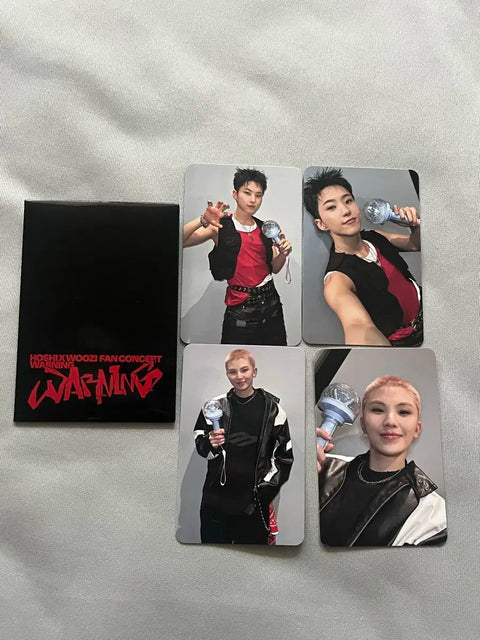 Hoshi Woozi Fancon Carat Zone Photocard Full Set