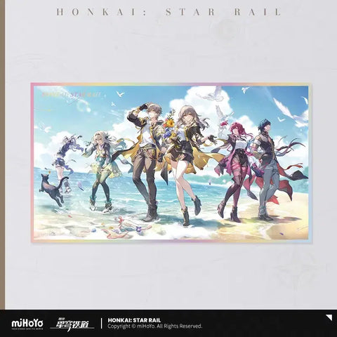 Honkai: Star Rail Official Merchandise 2nd Anniversary PET Shikishi Trailblazer Kafka Blade