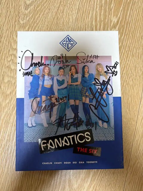 FANATICS The Six Autographed Album CD Not For Sale