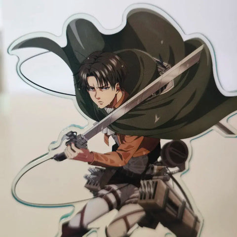 Attack on Titan wet Levi Ackerman acrylic stand