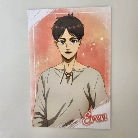Attack on Titan Eren Mikasa Cabin Postcard 3-Piece Set