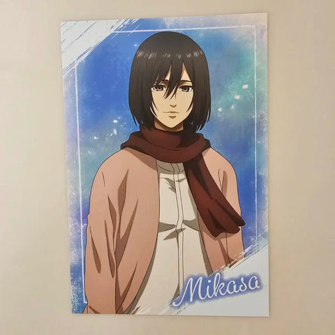 Attack on Titan Eren Mikasa Cabin Postcard 3-Piece Set