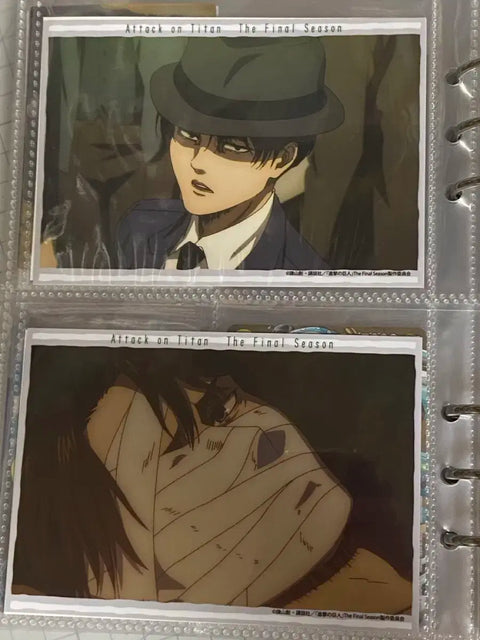 Attack on Titan Levi Photocards Postcards Final Season Animation Cutscenes