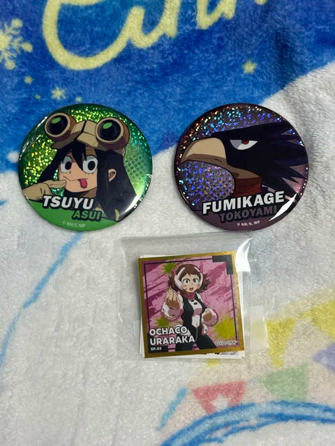 My Hero Academia Can Badge + Mini Sticker