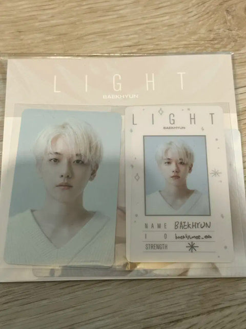 Below Cost) Baekhyun ID Card Film Set