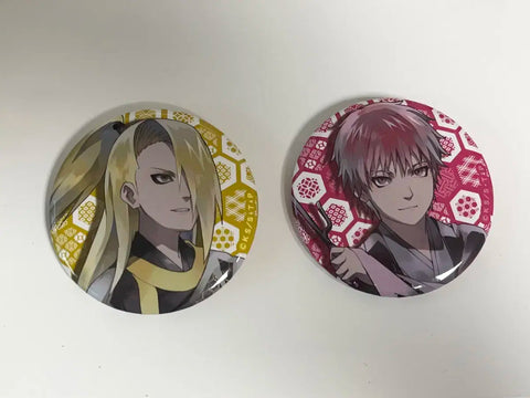 Naruto Deidara Sasori Can Badge