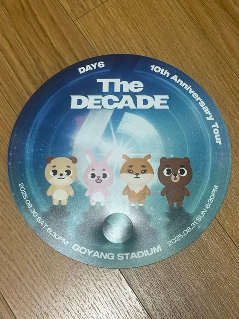 DAY6 Goyang Concert First Day Entrance Photocard + Fan