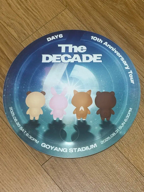 DAY6 Goyang Concert First Day Entrance Photocard + Fan