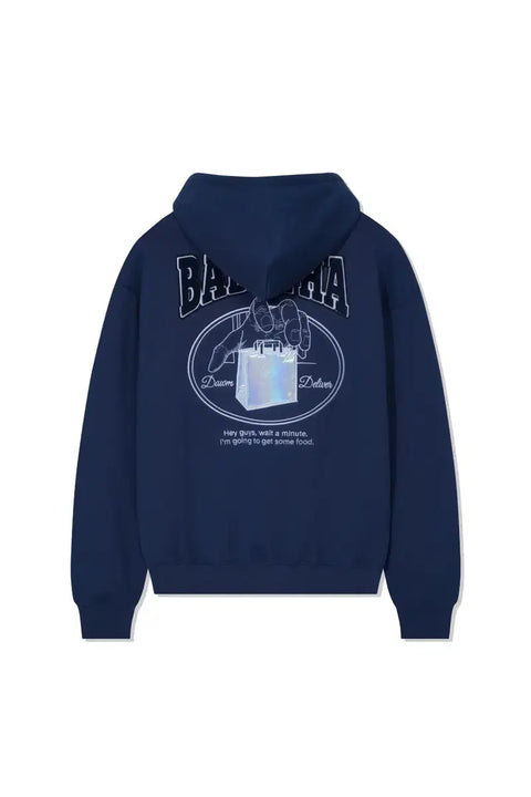 Navy hoodie XL Babatta Woowakgood Goods