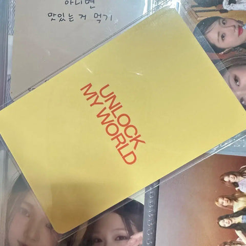 Fromis_9 Minah group photocard