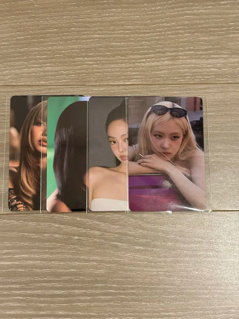 Blackpink Deadline MD Photocards 4-piece set
