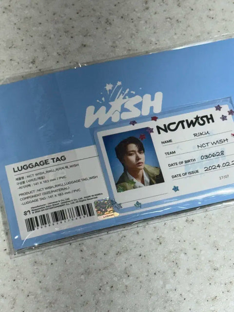 Wish Wish You Luggage Tag Riku version