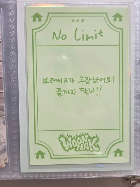 BONEDO Pop-up Unhak Amulet Photocard
