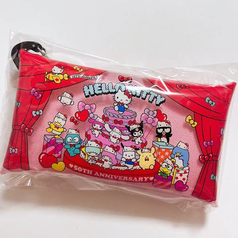 Sanrio Hello Kitty 50th Anniversary Carabiner Pouch