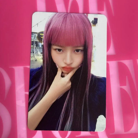 IVE XOXZ Secret Apple Music Rei unreleased photocard PC