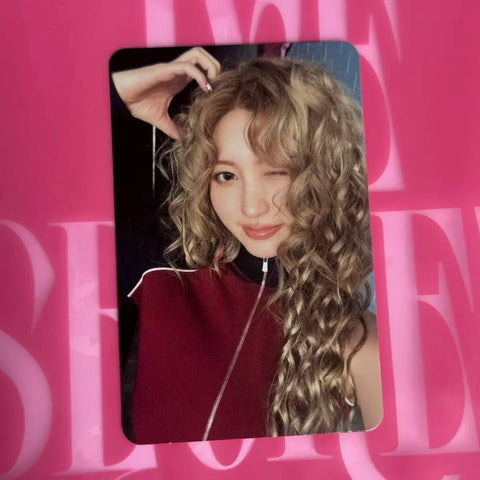 IVE XOXZ Secret Apple Music Autumn Unreleased Photocard Poca