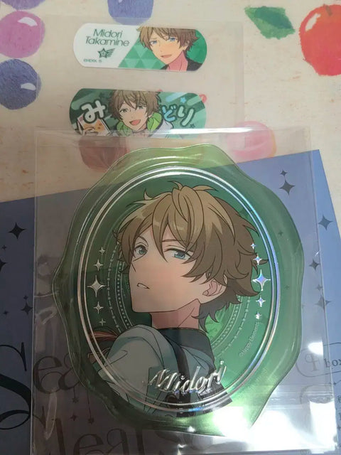 Ensemble Stars Midori Band + Sealing Clear Seal Bundle