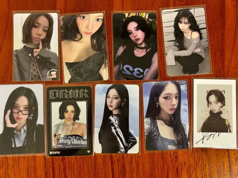 aespa Karina photocard bulk transfer
