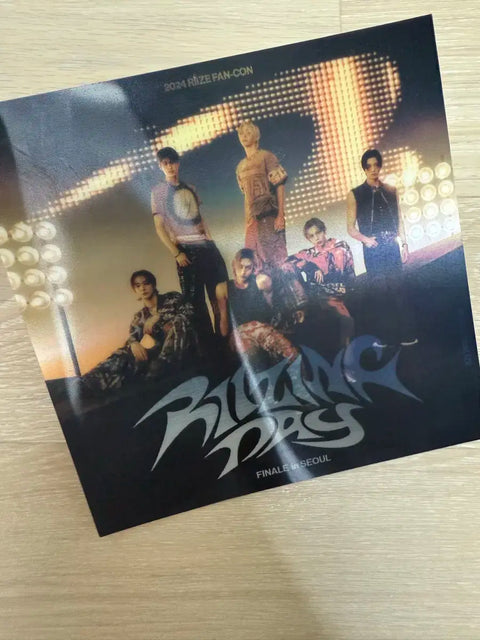 RIIZE Rising Day Encore Concert Sacheck Gift Lenticular, Mini Cross Bag