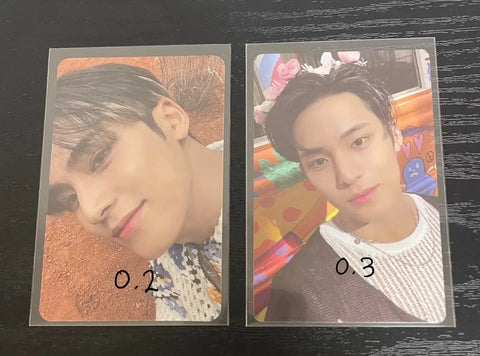 Disposing) Selling Mingyu photocard.