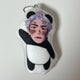PLAVE Eunho unofficial cushion keyring, fanmade cushion keyring, panda