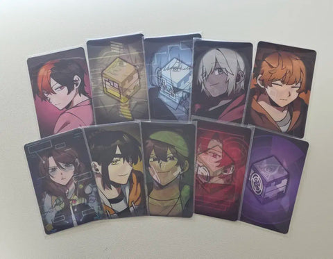 Pixel Sleepy-chan Labyrinth Photocard 10 Types Lenticular Set Transfer