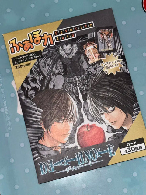 Death Note Huabola Clear Card Original Art Exhibition Trading Card