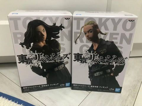 Banpresto Tokyo Revengers Baji Draken Figures - Bulk Sale
