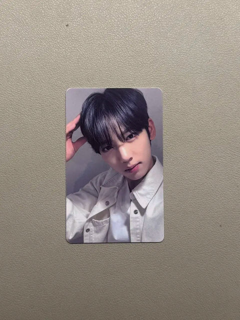 ZEROBASEONE Han Yujin puppy ears Withmuu lucky draw photocard transfer