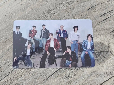 ZB1 full album official merchandise authentication card transfer