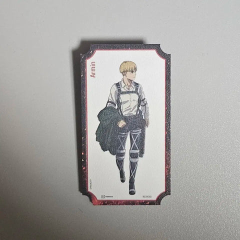 Attack on Titan Attack on Titan Movie Theatrical Version Week 6 Bonus Maniac Ticket
