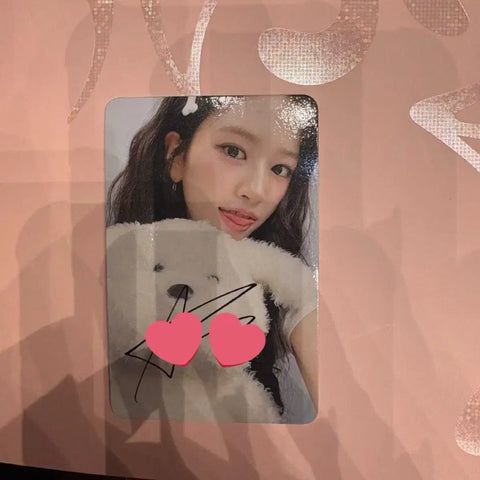 IVE Ahn Yujin HelloLive Signed Photocard Transfer