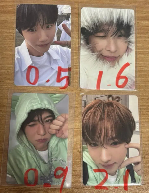 NCT Wish color first edition Aing Sakuya Sion Miracle Riku school uniform Jaehee photocard
