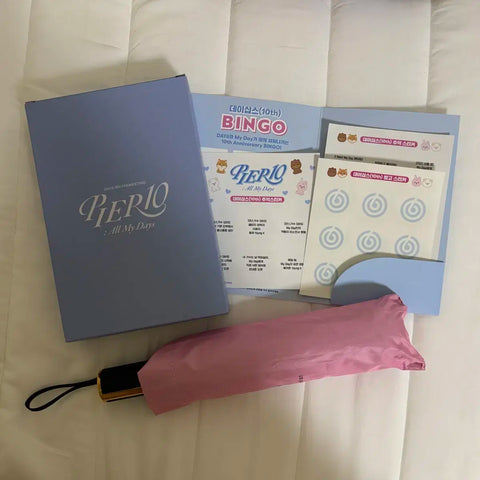 DAY6 10th Anniversary Fan Meeting Umbrella + Towel + Bingo Board pier10