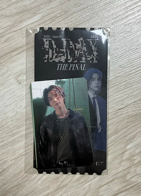 BTS Suga D-Day Final Benefit Unopened