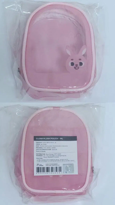 DAY6 Wonpil Denimals Clear Plush Pouch