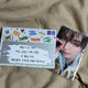 ZEROBASEONE Han Yujin Iconic Week 1 Fansign Photocard + Message