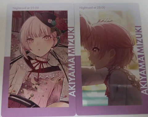 Project Sekai Prosekai Psekai Mizuki Epik Card Sale Transfer