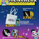 Glen Check Eco Bag Keychain Set