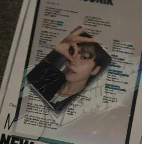 Seok Matthew Zerobaseone Iconic Workshop Photocard