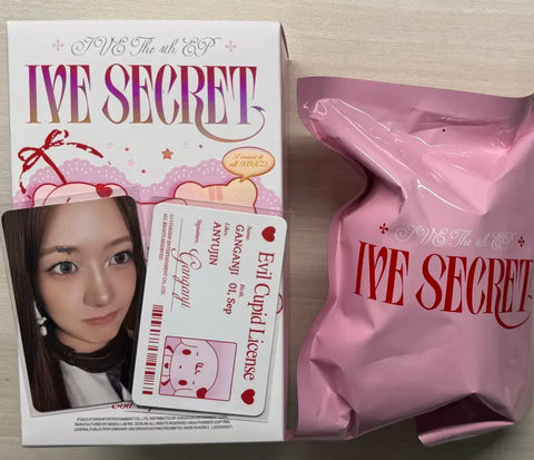 IVE Secret Evil Cupid Unopened GAEUL ANYUJIN LEE SEO Transfer
