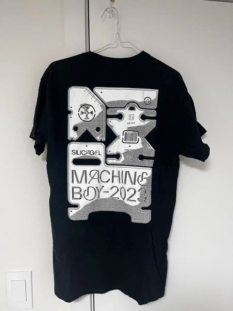 Silica Gel Machine Boy T-shirt Black Size 1 for sale