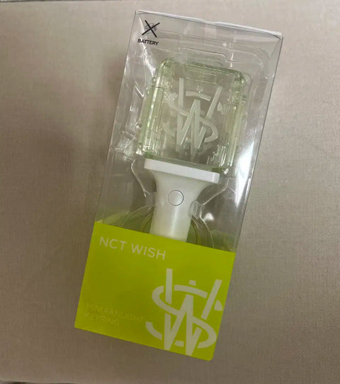 NCT WISH Mini Light Stick Keyring Unopened