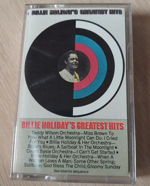 Including shipping) Billie Holiday Greatest Hits cassette tape