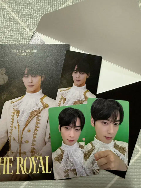 Cha Eun-woo fan meeting The Royal photocard The Royal