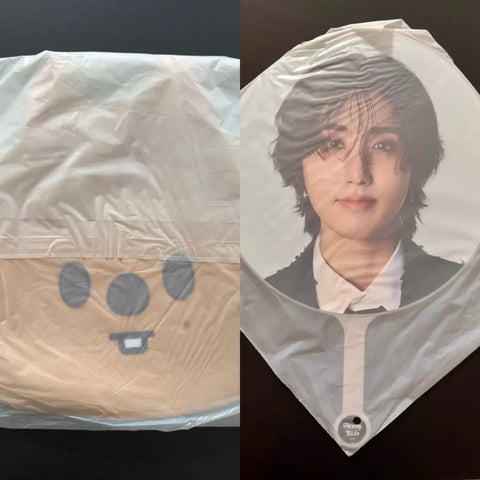 Batch) Stray Kids Han Jisung SKZOO Han Quokka Uchiwa + Cover