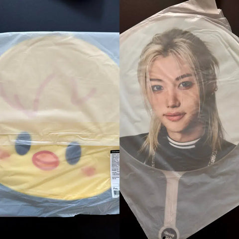 Batch) Stray Kids Felix Skzoo BbokAri Uchiwa + Cover
