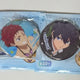 Free! Free! Nanase Haruka Shiina Asahi Can Badge Magnet Bundle